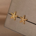 Minimal Starfish Earings Fashion Jewelry Cute Animal Stud Earring Best Friend Gifts 2022 boucles d'oreilles